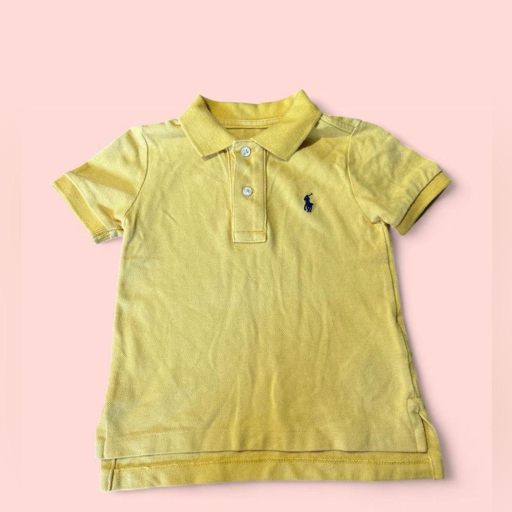 Mustard Yellow Polo Kids Shirt